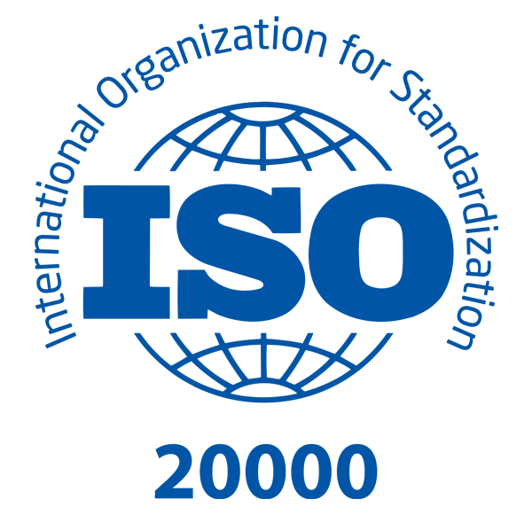 ISO 20000-1 certification mark